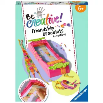 BeCreative Friendship Bracelets, amatų rinkinys su šešiomis skirtingomis apyrankėmis