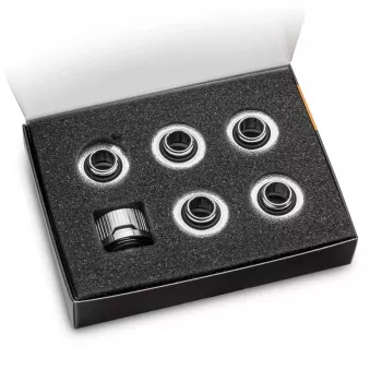 EK Water Blocks EK-Quantum Torque HDC 16 – 6 vnt. rinkinys, sidabrinė