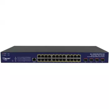 Tinklo komutatorius ALLNET ALL-SG8428v2FPM-10G — 24+4 prievadai, PoE, 10G