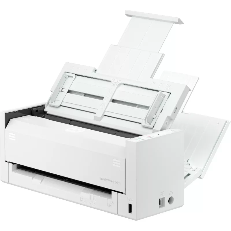 ADF skaitytuvas HP ScanJet Pro 4200 s1 600 x 600 DPI A4 mėlynas baltas