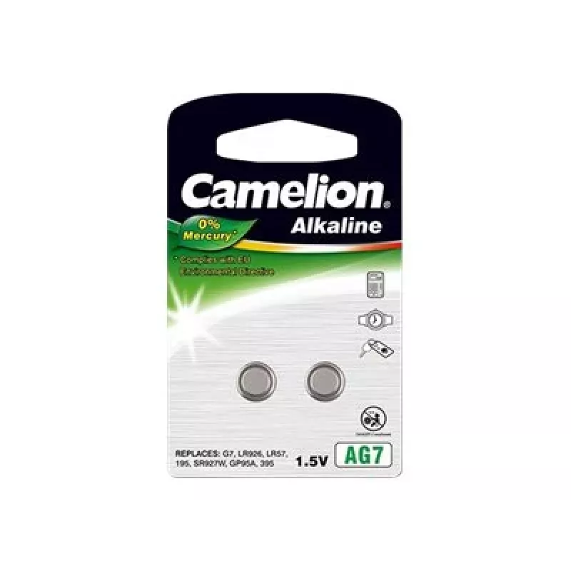 Camelion | AG7/LR57/LR926/395 | Šarminė monetinė baterija | 2 vnt.