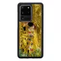 Apsauginis telefono dėklas iKins, skirtas Samsung Galaxy S20 Ultra – Juoda Kiss dizainas
