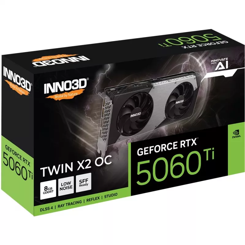 Grafikos plokštė GeForce RTX 5060 Ti 8 GB GDDR7