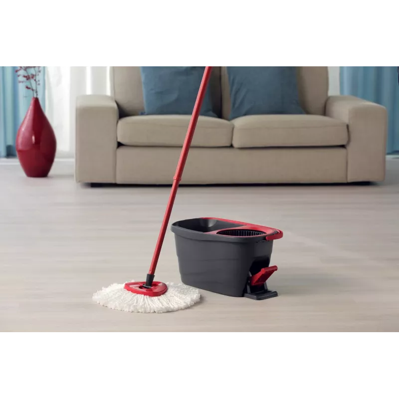 Mop galvutė Vileda Turbo 2in1 raudona balta