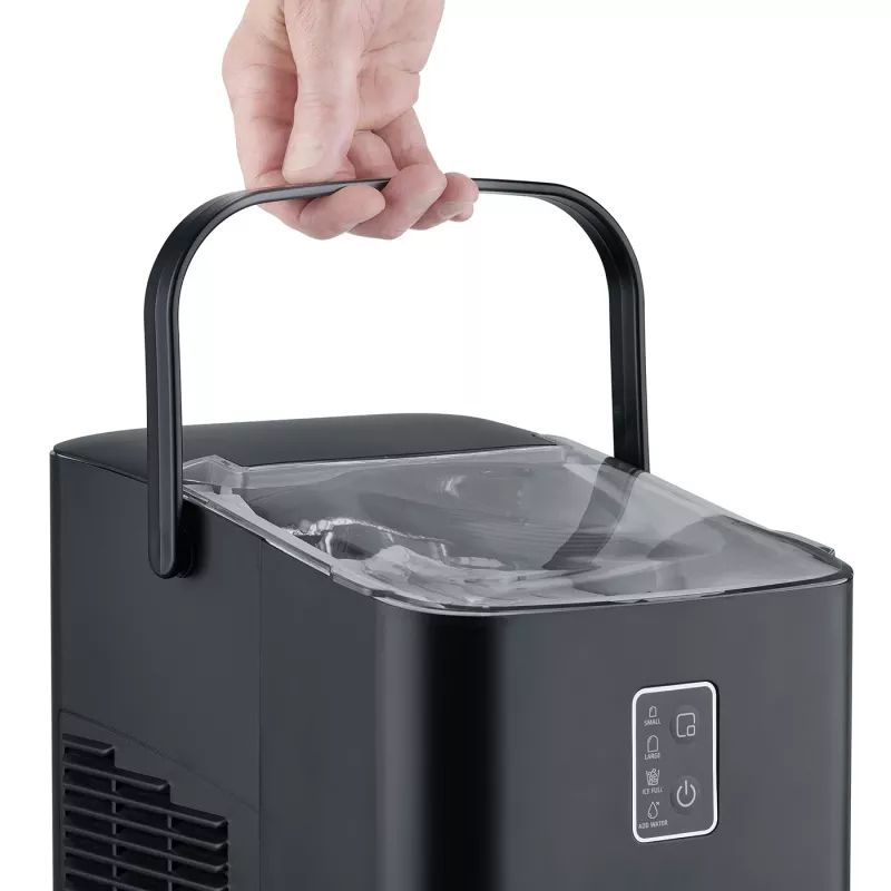 Caso | Ledų gaminimo aparatas | IceChef Compact | Galia 120 W | Juoda