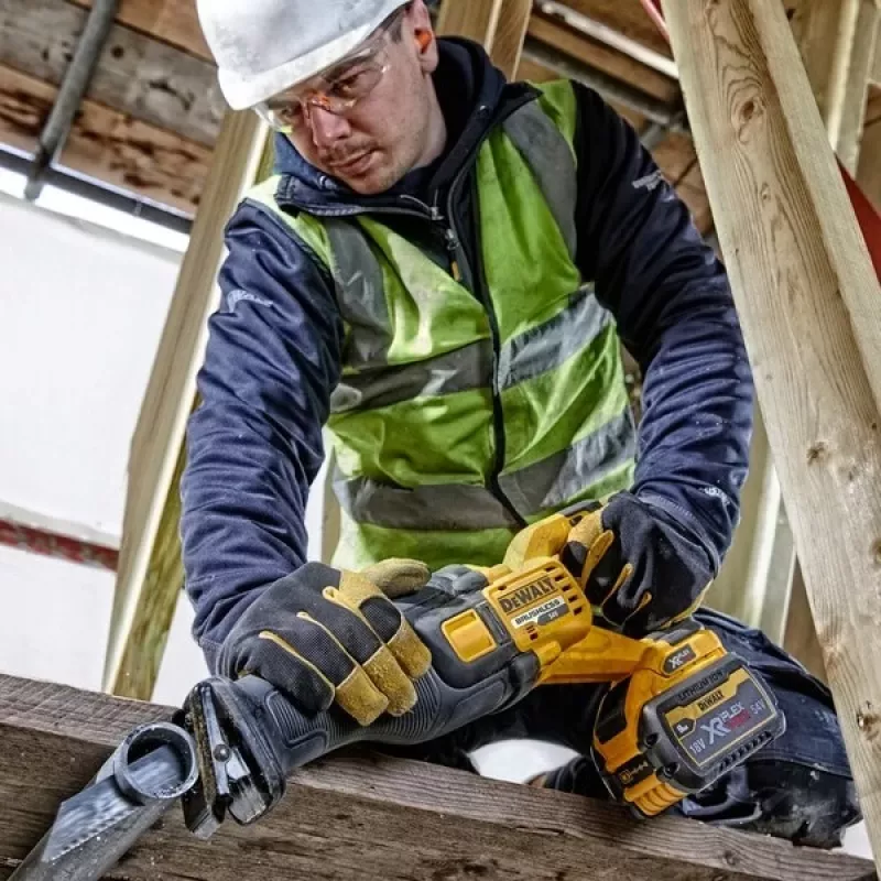 DeWALT DCS389X2-QW stūmoklinis pjūklas 3000 k./min. Juoda, Geltona