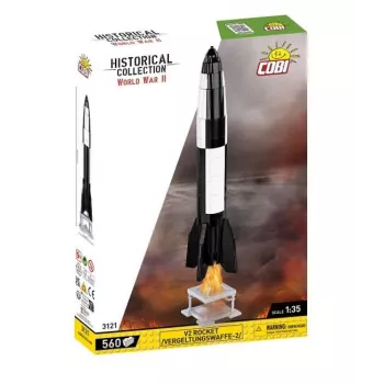 Statybinis rinkinys COBI V2 Rocket 560 dalių Antrasis pasaulinis karas