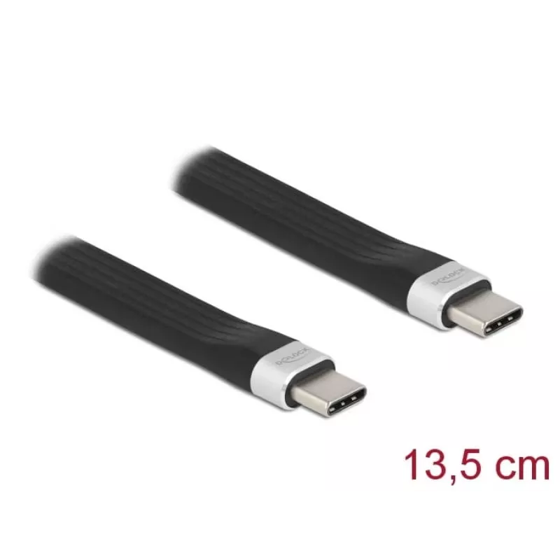 FPC plokščias juostinis kabelis USB Type-C į USB Type-C DeLOCK 85770