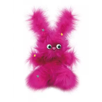 Kūrybinis rinkinys MG DYSTRYBUCJA Crazy Fuzzy CH241939 — Pūkuoto šokinėjančio zuikio amatų rinkinys