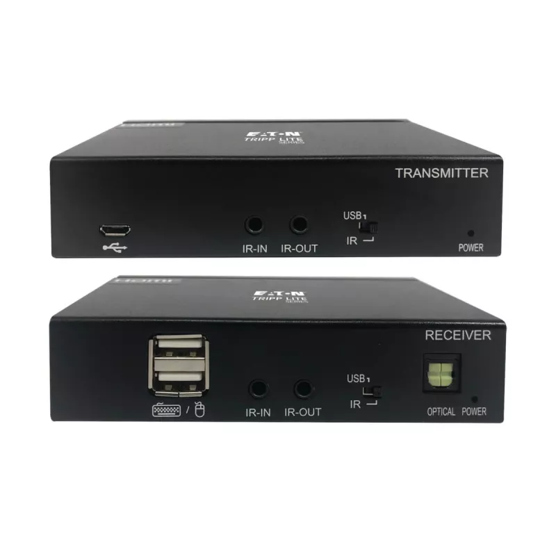 Eaton Tripp Lite Series USB-C į HDMI per Cat6 prailgintuvo rinkinys su KVM palaikymu, 4K 60Hz, 4:4:4, siųstuvas/imtuvas, USB, PoC, HDCP 2.2, iki 230 pėdų, TAA – vaizdo plėtra