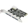 „Renkforce RF-4821054“ USB 3.0 PCI valdiklio plokštė, 4 prievadai