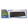 Laidinė klaviatūra ESPERANZA EK134 Viso dydžio 100% USB, juoda, 1.45 m laidas