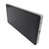 Dviejų valdymo skydelių Shelly Wall Display X2 WiFi/BLU (sidabrinis) + BLU H&T