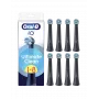 Oral-B iO Ultimate Clean keičiamieji dantų šepetėlio antgaliai, juodi, 8 vnt.