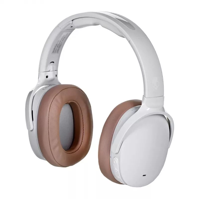 Skullcandy Hesh ANC ausinės laidinės ir belaidės galvos lankeliu skambučiams/muzikai USB Type-C Bluetooth baltos