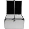 MEDIARANGE BOX76 - Dėžutė diskams - 300 diskų - Sidabrinė - Flisas - Plastikas - Mediena - 120 mm - Aliuminis