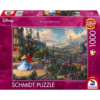 Dėlionė Schmidt Spiele Thomas Kinkade Studios Disney Dreams Collections Sleeping Beauty 1000 vnt.