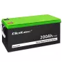 Qoltec akumuliatorius gelinis | 12V | 200Ah | GEL | 59,5 kg