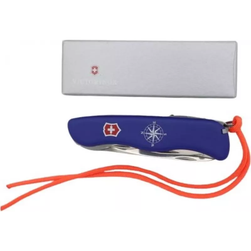 Kišeninis peilis Victorinox Skipper 0.8593.2W — mėlynas, 10 funkcijų