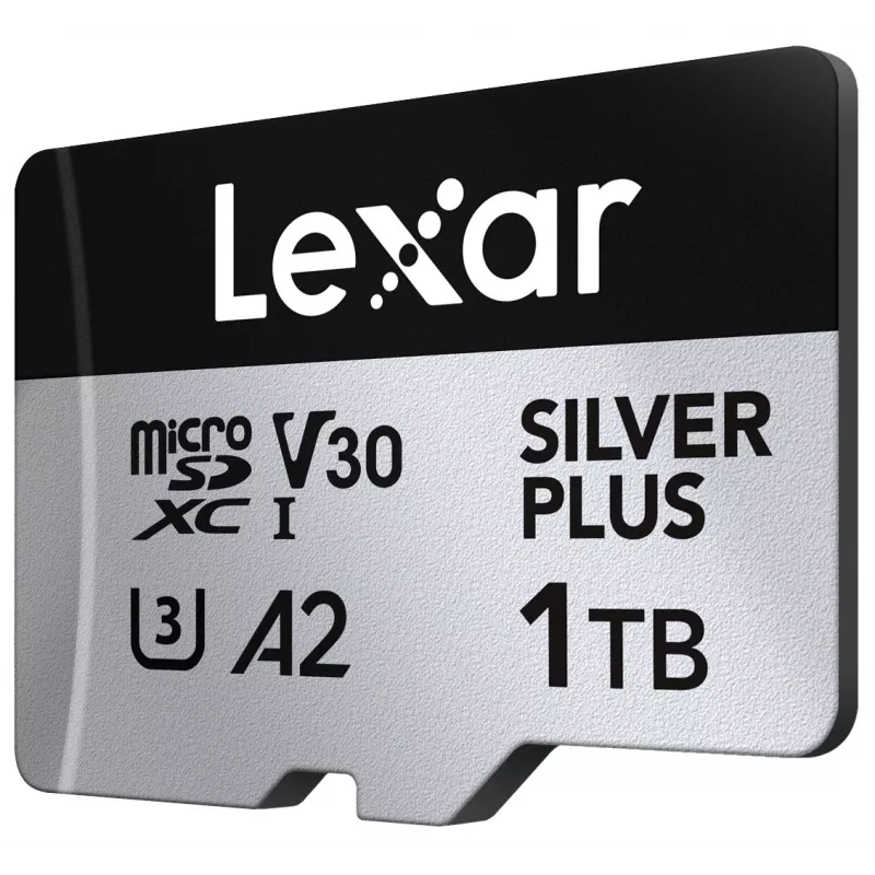 „Lexar“ 1 TB UHS-I „MicroSDXC Sidabrinė PLUS“ atminties kortelė