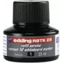 Papildymas Edding RBTK 25 žymekliui, juodas rašalas, 25 ml