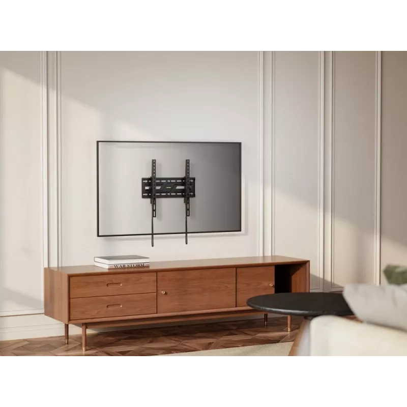 Gembird WM-75T-04 TV sieninis laikiklis (pasukamas), 37″–75″, juodas