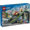 LEGO CITY 60460 No Limits: lenktyninio automobilio rampos sunkvežimis