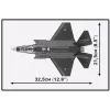 Konstruktorius Cobi F-35A Lightning II — 605 detalės, mastelio modelis