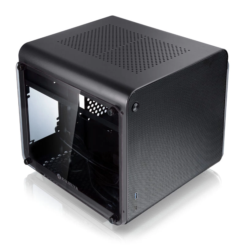 Kompiuterio korpusas „Raijintek METIS EVO TG“, Mini-ITX, juodas
