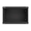 Sieninis stovas LANBERG WF03-5306-10B 6U, 60 kg, raktinis užraktas, juodas