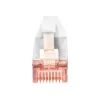 Tinklo kabelis Digitus CAT 6 U/FTP plonas komutacinis kabelis RJ-45 Cat6 10 m pilkas