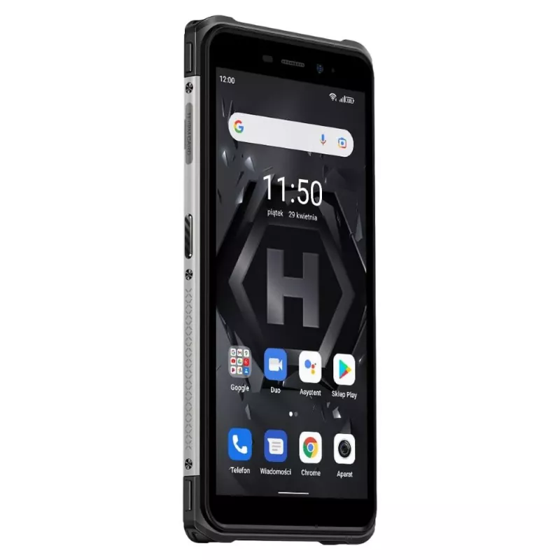 MyPhone Hammer Iron 4 Dual Sidabrinė Extreme pack