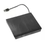 DVD-ROM išorinis optinis diskasukis IBOX IED02, USB 3.2 Gen 1, DVD-ROM (8x) / CD-ROM (24x), Juoda