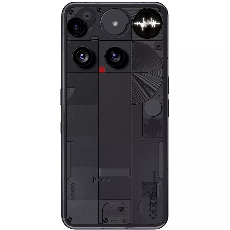 Išmanusis telefonas Nothing Phone (3) 6,67 colio 16 GB 512 GB Juodas