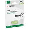 USB Flash Drive Emtec D250 Mini 64GB USB Type-A 2.0 Juoda