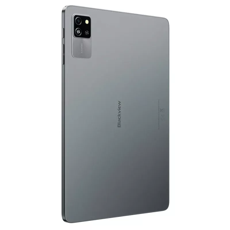 Planšetė Blackview Tab 60 Wi‑Fi Allwinner A523, 10,1 colio (25,6 cm), 128 GB, 4 GB, Android 14, Pilka, Wi‑Fi 6