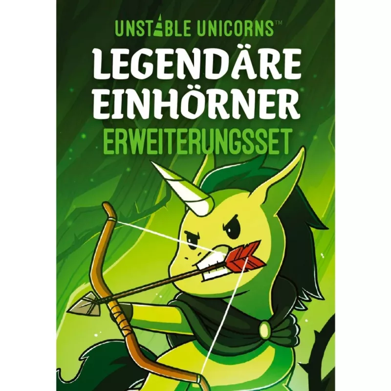 Unstable Unicorns - Legendary Unicorns, kortų žaidimo plėtinys