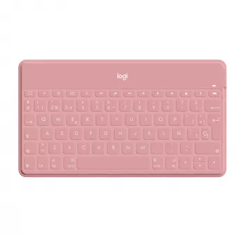 Logitech Keys-To-Go - Klaviatūra - Bluetooth - QWERTY - Ispanų - Blush Pink - skirta Apple iPad/iPhone/TV