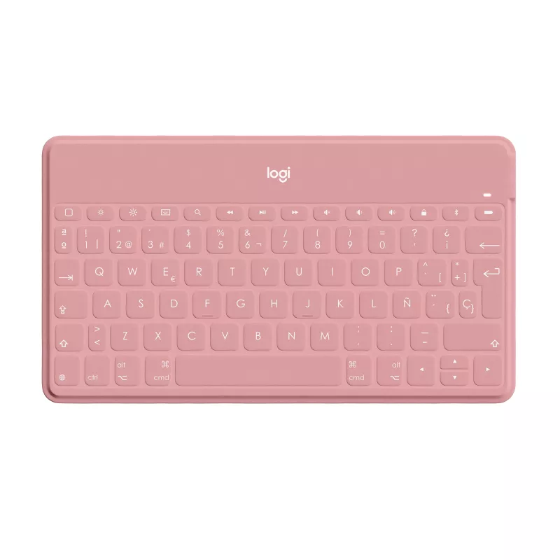 Logitech Keys-To-Go - Klaviatūra - Bluetooth - QWERTY - Ispanų - Blush Pink - skirta Apple iPad/iPhone/TV