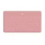 Logitech Keys-To-Go - Klaviatūra - Bluetooth - QWERTY - Ispanų - Skaistalapė rožinė - Apple iPad/iPhone/TV