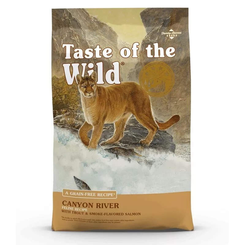 TASTE OF THE WILD Canyon River – sausas kačių ėdalas – 2 kg