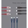 USB laidas Orsen S9M A į Micro USB 2.1A 1 m juodas