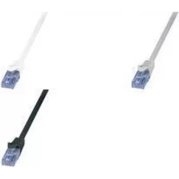 Tinklo kabelis LogiLink CP3082U RJ-45 Cat6a 7,5 m Pilkas
