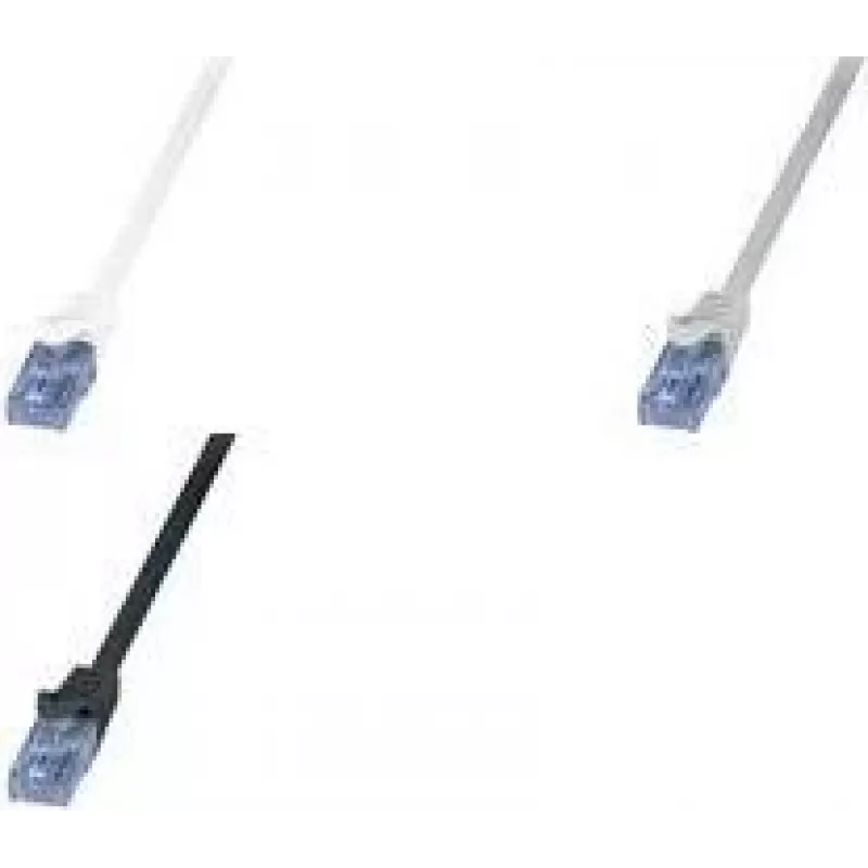 Tinklo kabelis LogiLink CP3082U RJ-45 Cat6a 7,5 m Pilkas