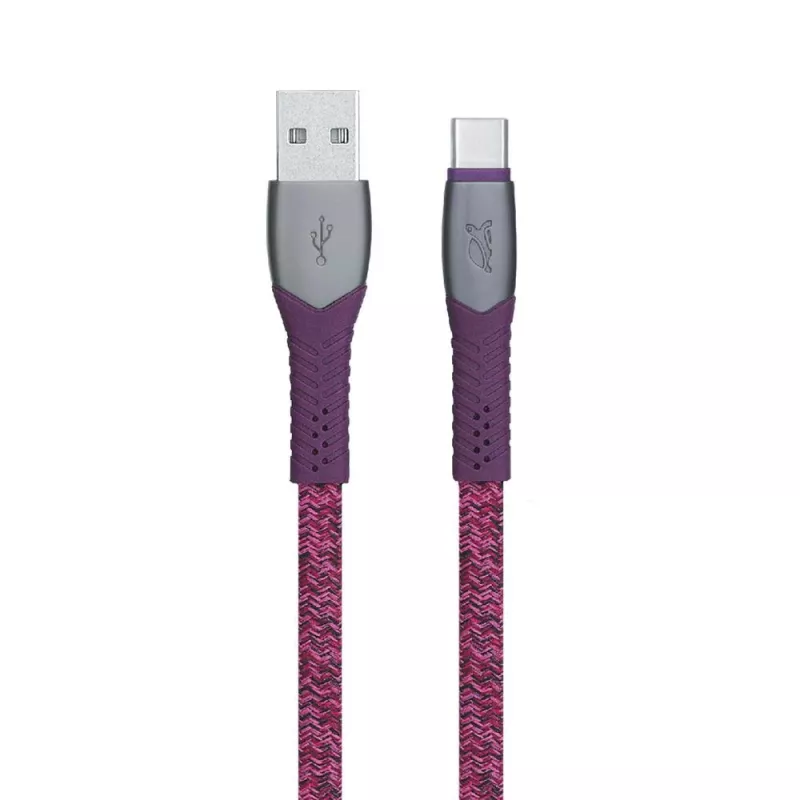 Laidas USB-C į USB2 1,2M/RAUDONA PS6102 RD12 Rivacase