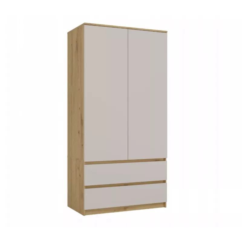 MALWA SS-90 wardrobe artisan ąžuolas/kašmyro