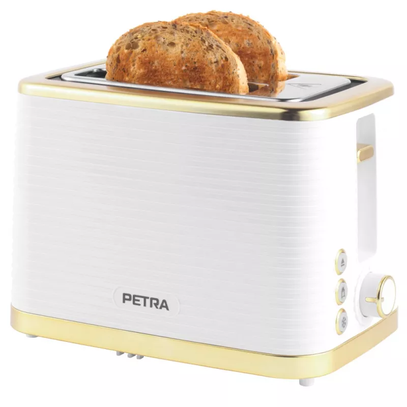 Mini krosnelė Petra PT5032WVDE 2 riekių, kompaktiška 2 lizdų elektrinė mini krosnelė