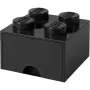 Copenhagen R.C. LEGO Brick Drawer 4 Juoda | RC40051733 (RC40051733)