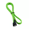 CableMod ModMesh - SATA laidas - Serial ATA 150/300/600 - SATA (M) stačiu kampu į SATA (M) - 60 cm - Šviesiai žalia (CM-CAB-RSAT-N60KLG-R)