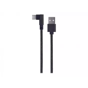 USB2 Į USB-C KAMPINIS KABELIS / CC-USB2-AMCML-0.2M GEMBIRD
